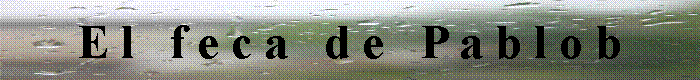 Cuadro de texto: E l f e c a d e P a b l o b